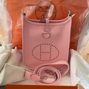 Evelyne Mini Crossbody Bag in Pink